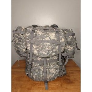 US MILITARY MOLLE II Large Rucksack Field Pack Complete Frame Pouches Straps ACU